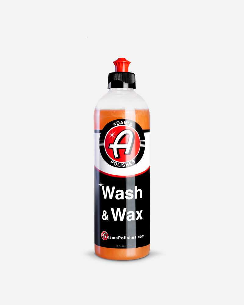 Adam's Wash & Wax (16 oz/473 ml) แชมพูสำหรับล้างและเคลือบแว๊กซ์ ในขวดเดียวกัน