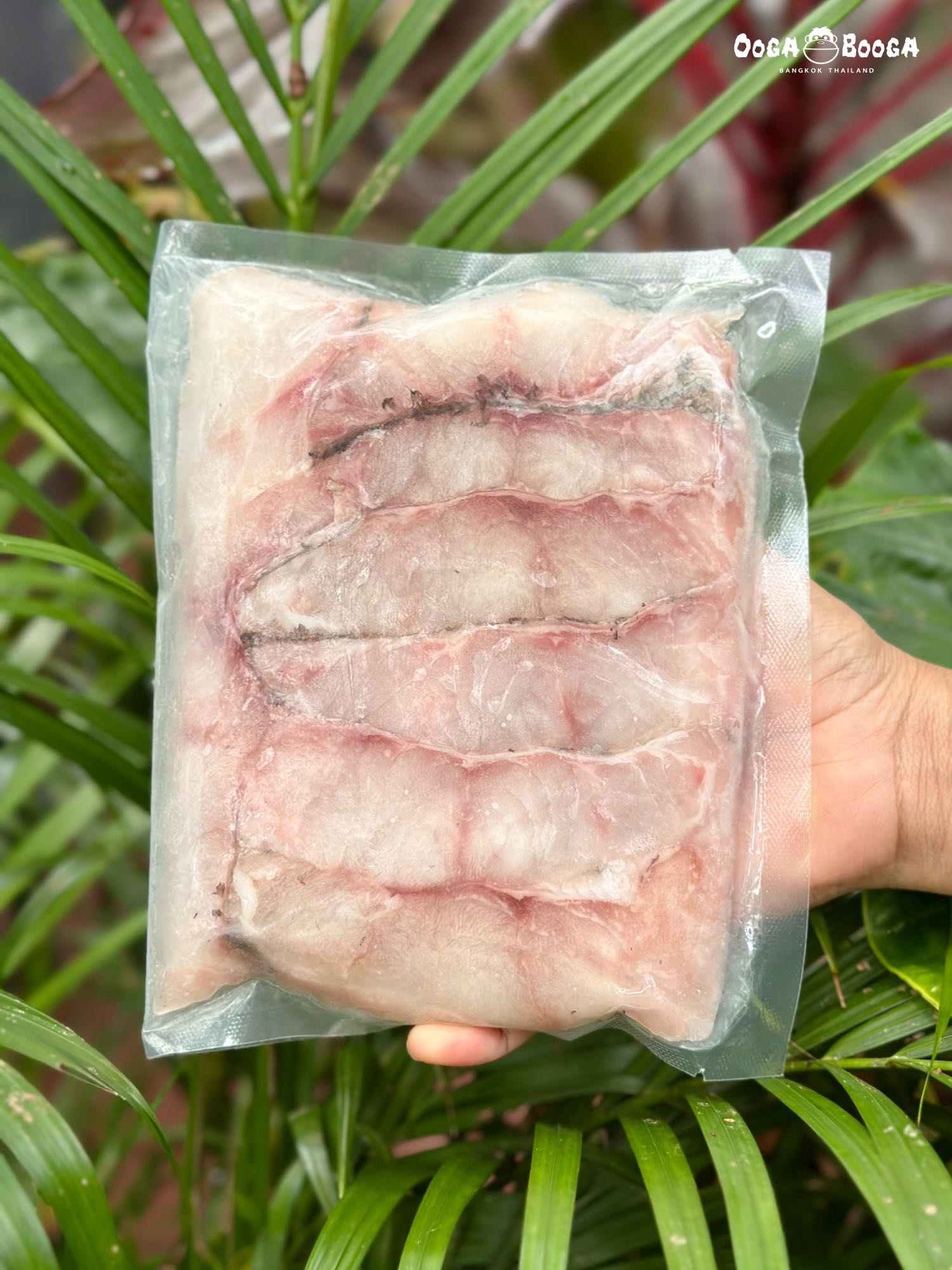 เนื้อเก๋าดอกแดง แล่สไลด์ (400g./แพ็ค)