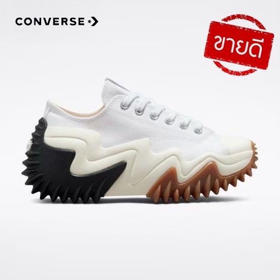 Converse Run Star Motion Canvas Platform Ox White