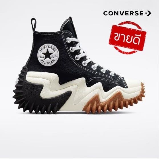 Converse Run Star Motion Canvas Platform Hi Black