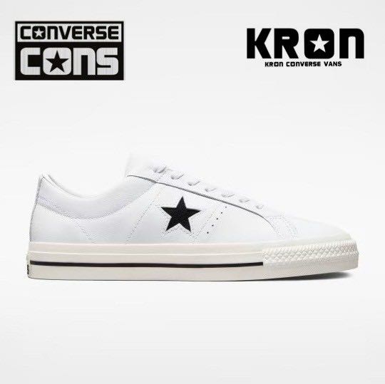 CONVERSE ONE STAR PRO LEATHER OX WHITE