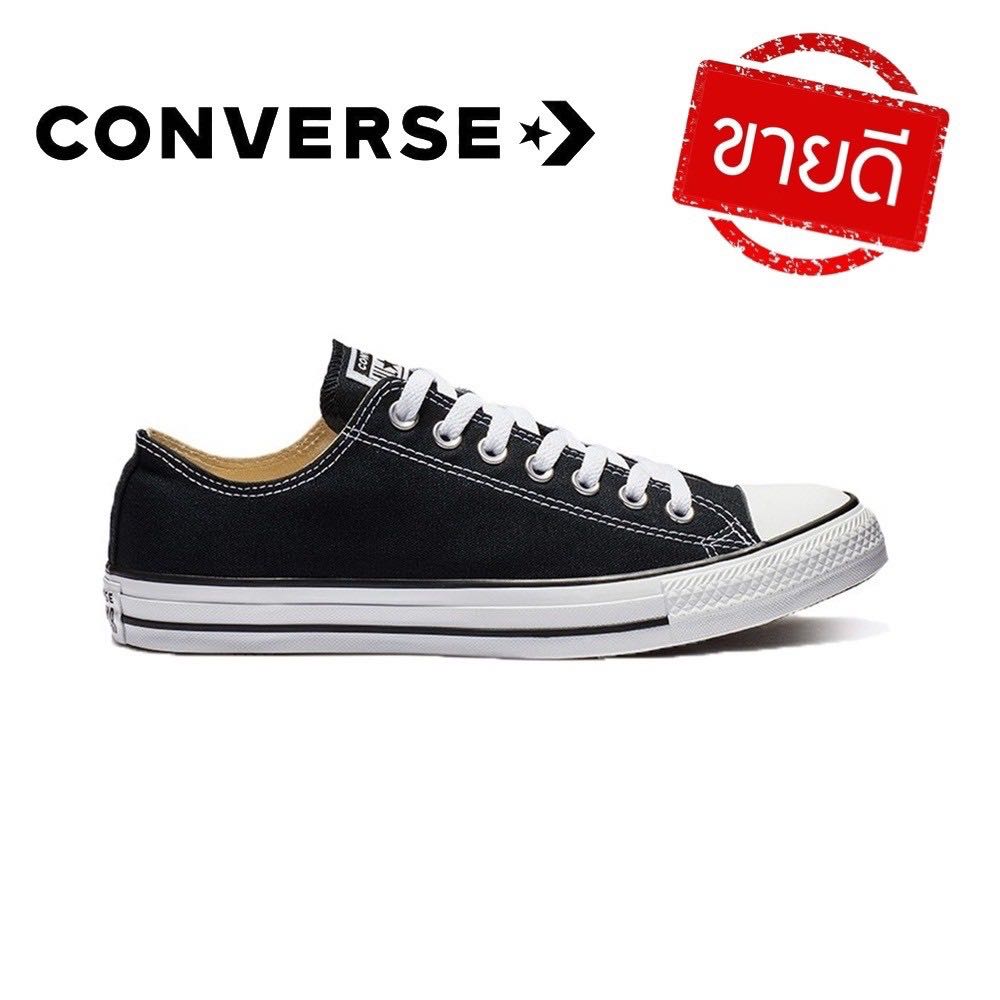 CONVERSE ALL STAR CLASSIC OX BLACK ผ้า 
