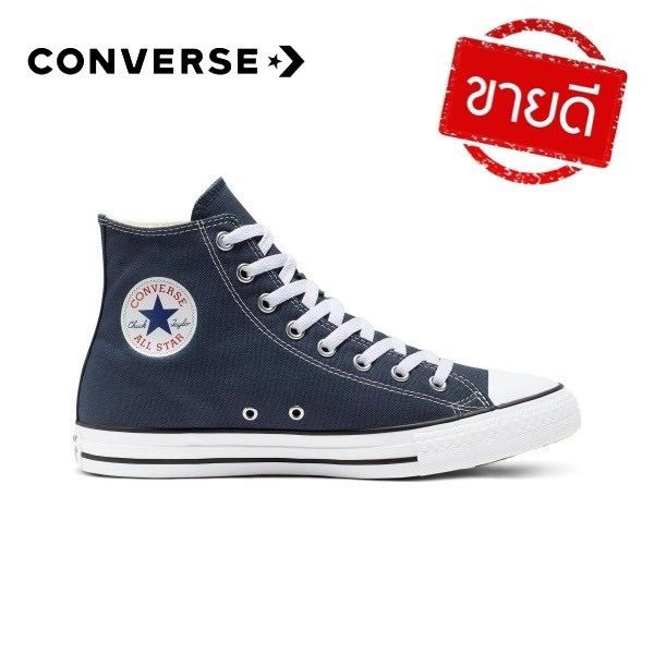 CONVERSE ALL STAR CLASSIC HI NAVY  ผ้า
