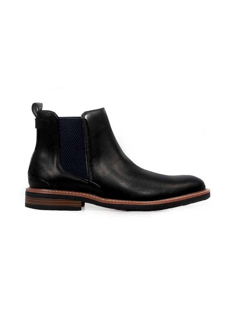 KENNETH COLE รองเท้าบูทผู้ชาย รุ่น CORE FLEX CHELSEA สีดำ ( BOT - CBS22M0002-001 )