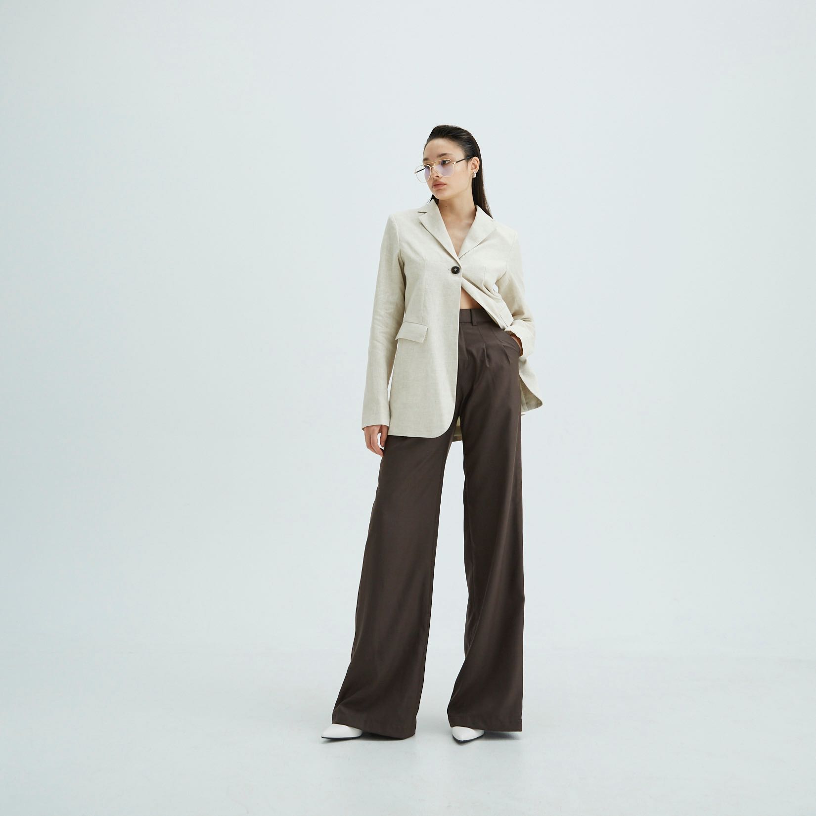 SILA Harper pants - Brown color