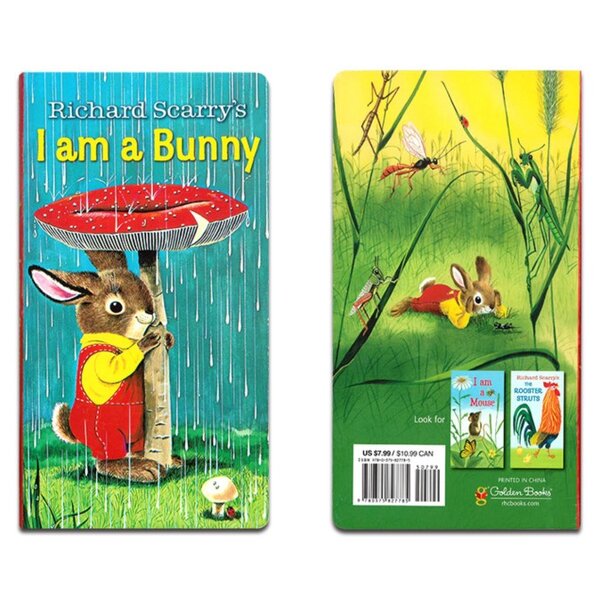 [หนังสือ เด็ก] Richard Scarry I Am a Bunny (A Golden Sturdy Book) Board book #richard #หมอรวงข้าว...
