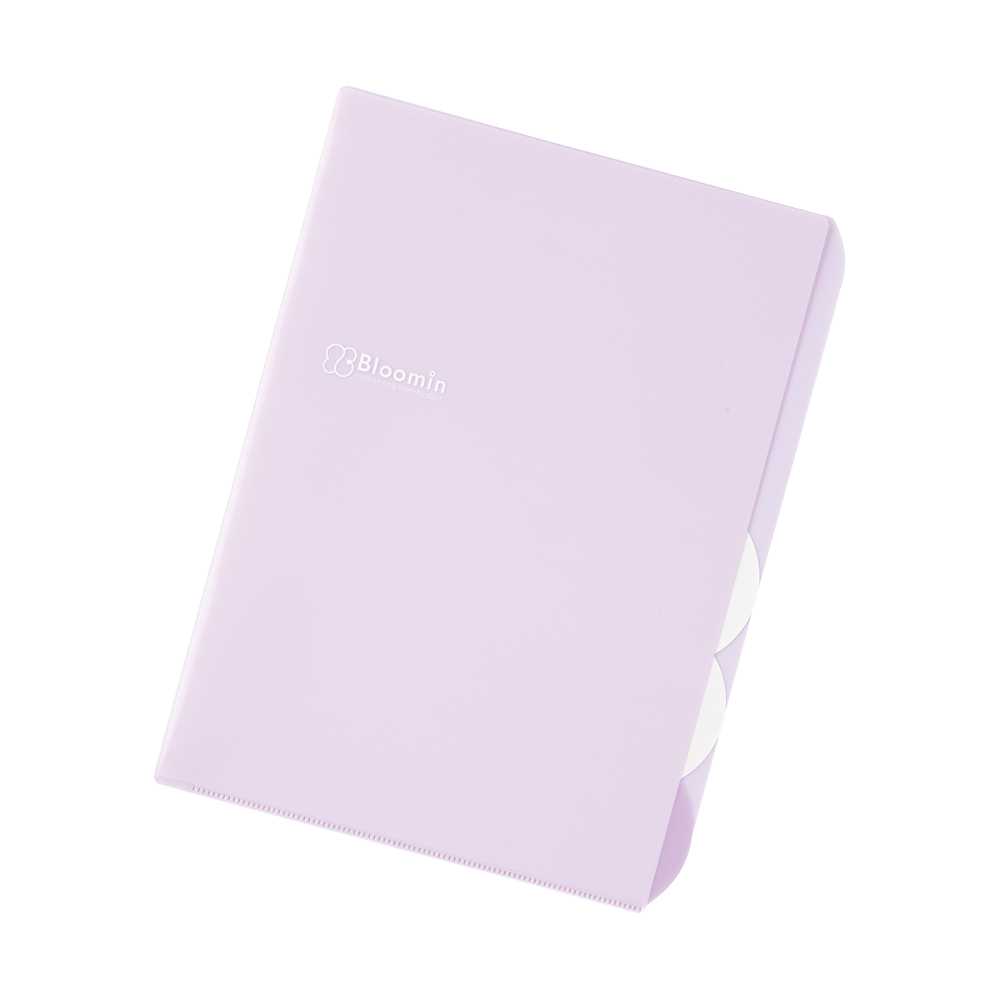 LIHIT Bloomin Clear Holder 3P A4 (แฟ้มซอง 3 ช่อง) F-7731-10