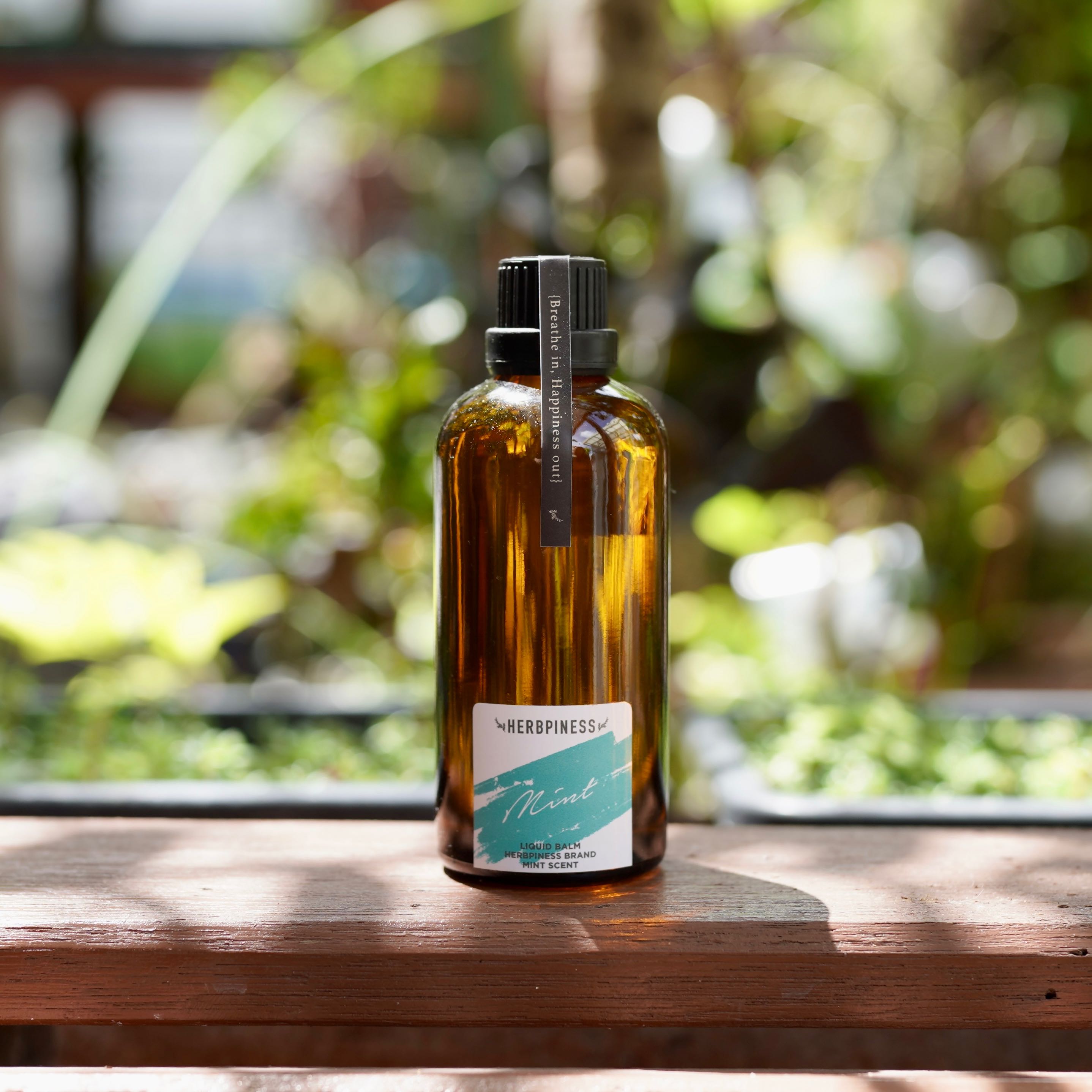 REFILL HERBAL LIQUID BALM 100 ml : MINT (Original)