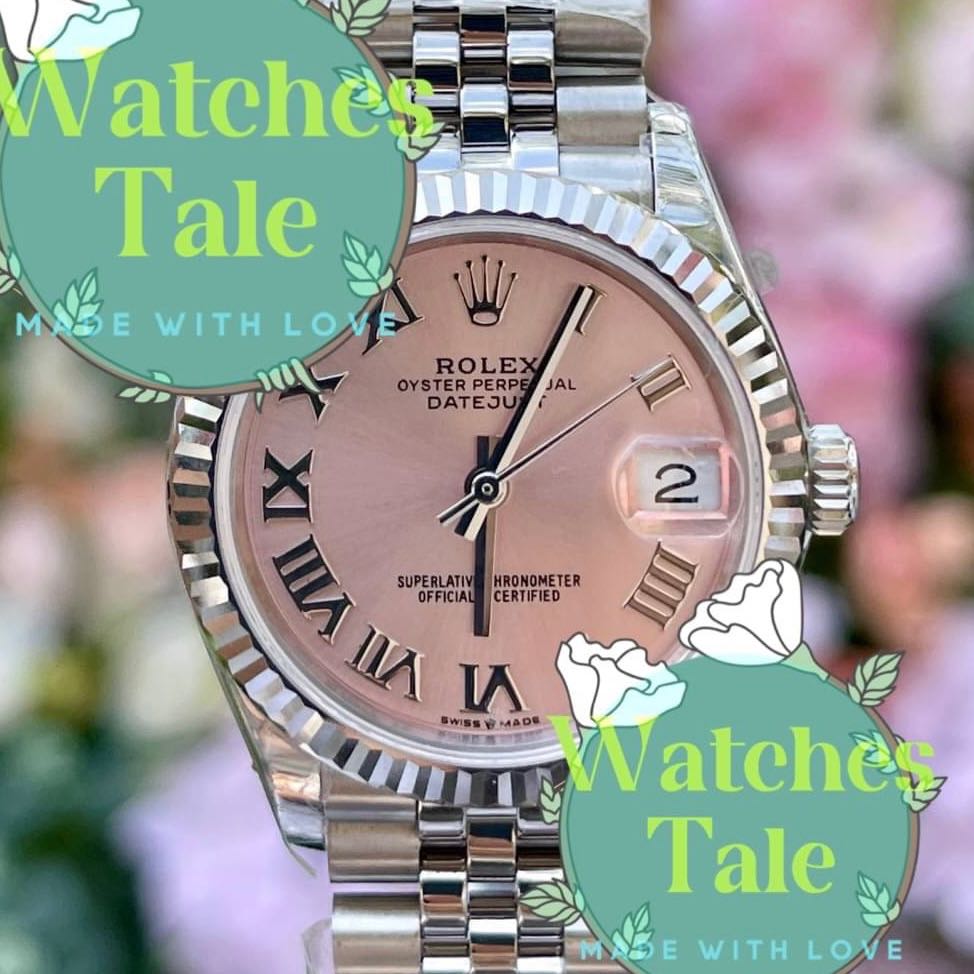 Rolex Datejust Pink Roman Dial 31mm. Jubilee Ref.278274 EW