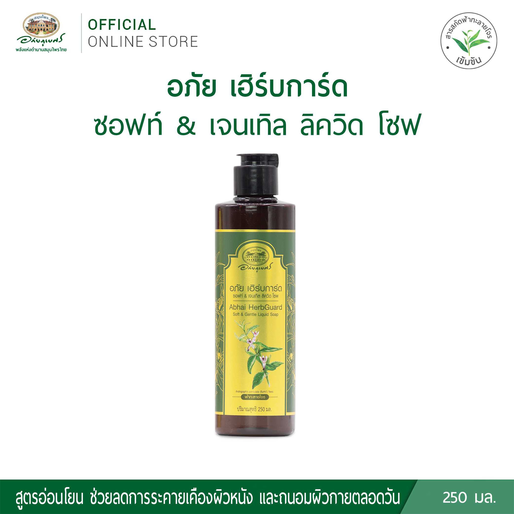 เฮิร์บการ์ด ซอฟท์&เจนเทิล ลิควิด โซพ (ขวด)