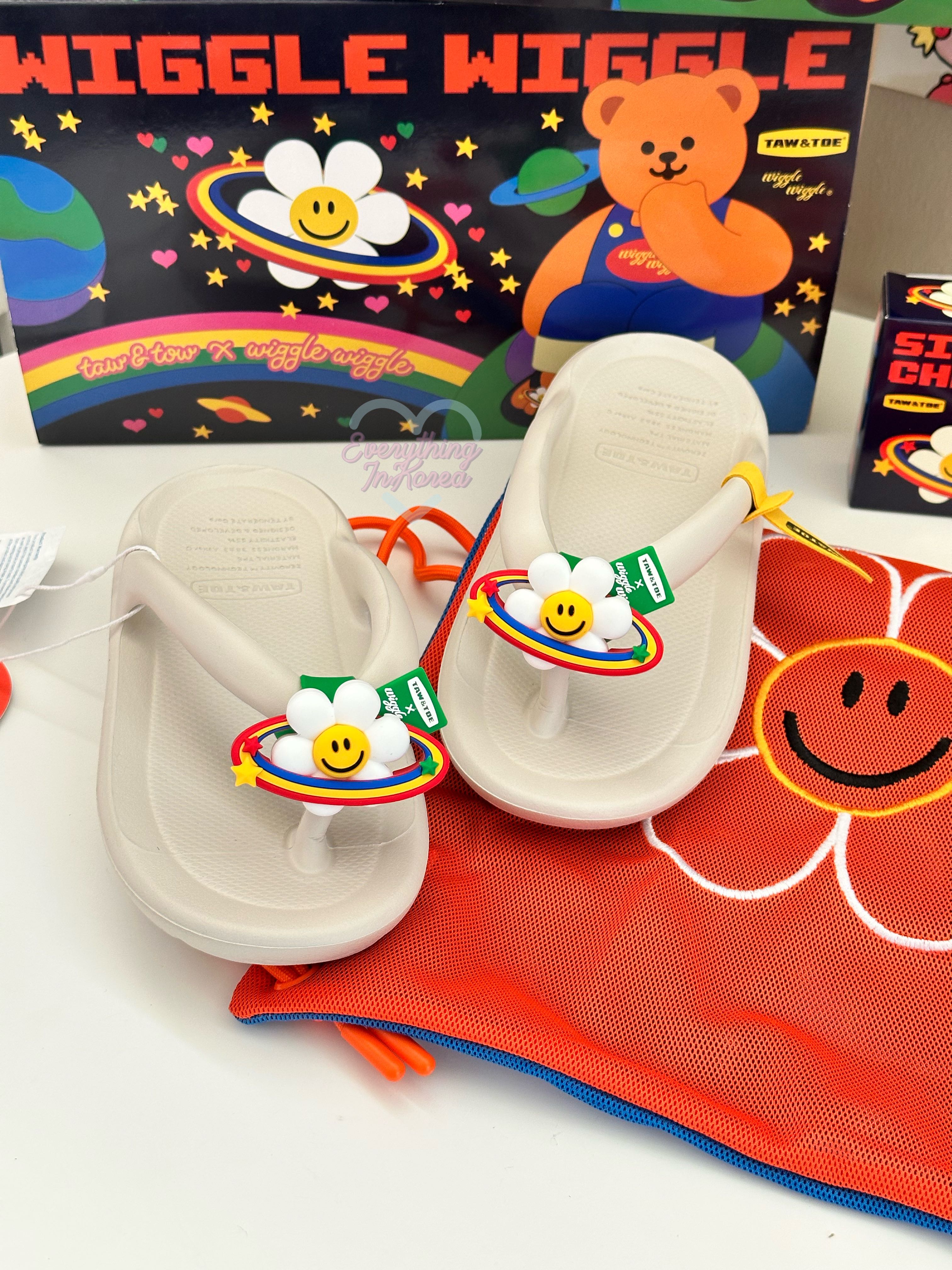 (พร้อมส่ง)Wiggle Wiggle X Taw&toe Zerovity set (+ถุงผ้า&Silicone Charm) สุดคุ้มมม!!