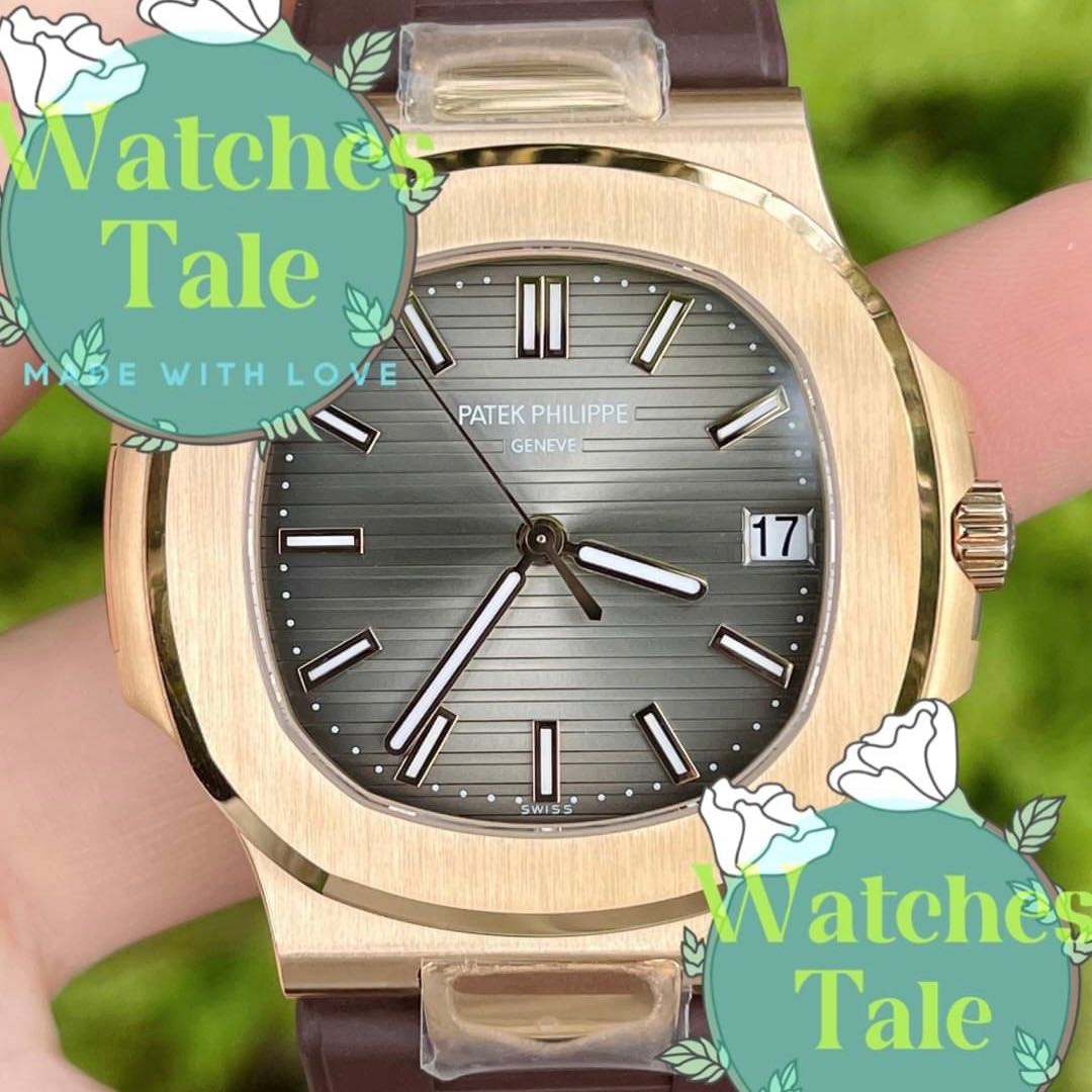 Patek Philippe Nautilus 5711r 40mm. Rosegold Grey Dial PPF V5