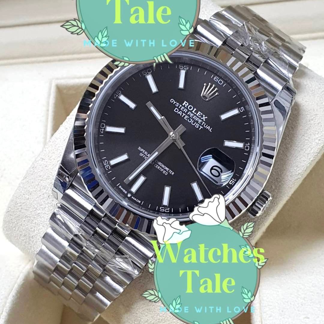 Rolex Datejust 41mm. Black Dial VSF Ref.126334 Jubilee