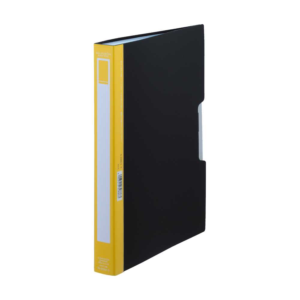 LIHIT Aqua Drops “Black Style” Clear Holder A4 (แฟ้มโชว์เอกสาร) N-5092-5