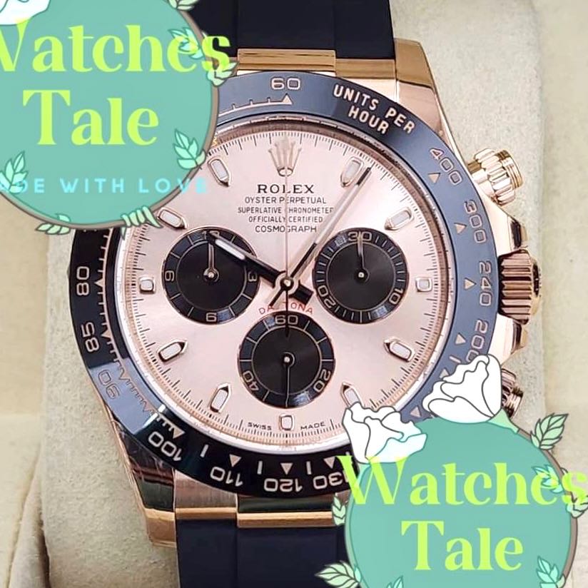 Rolex Daytona Pink Dial Full Rosegold  OysterFlex BT V.3  Ref.116505