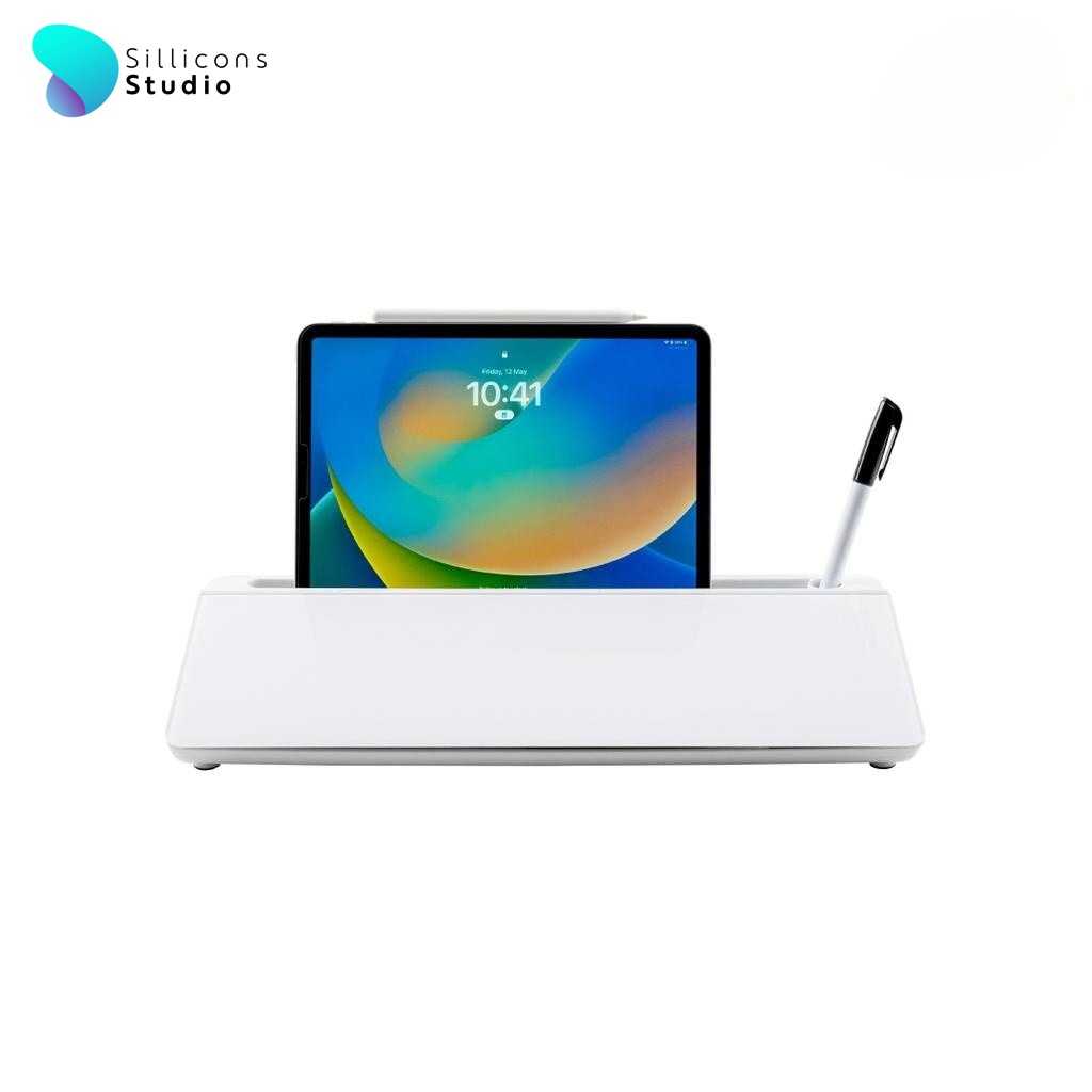 Glass Board Desktop ไวท์บอร์ดกระจกตั้งโต๊ะ จดให้ชีวิต นึกคิดได้สะดวก