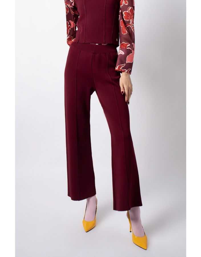 กางเกงขายาวทรงแฟลร์ | Fit and Flare Trousers | 06170