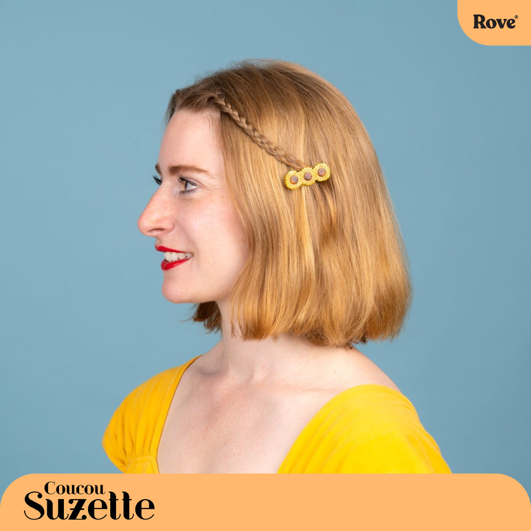 Coucou Suzette Hair Clip - Sunflower