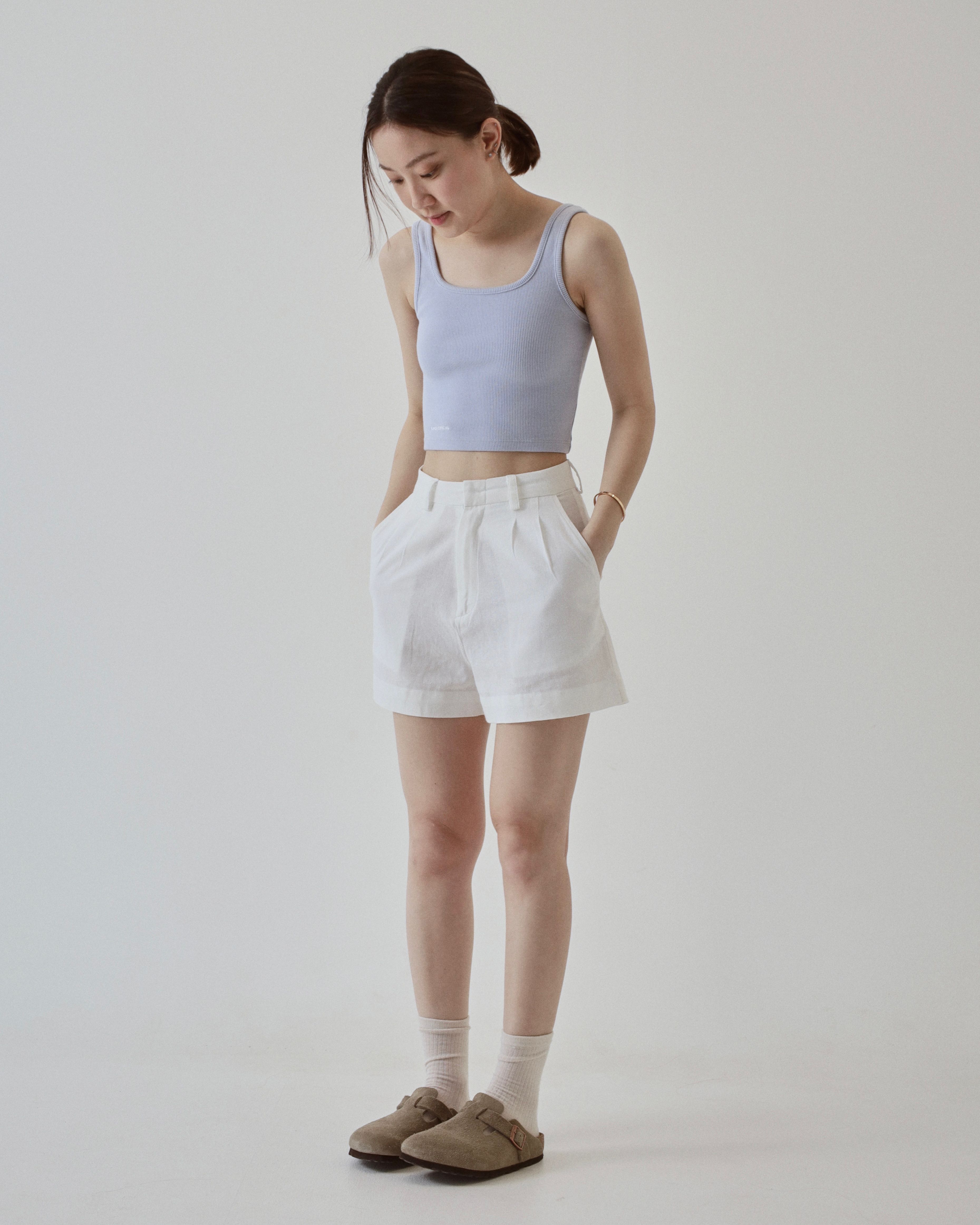 Rumon Crop Top 15.5 inches (Baby Blue)