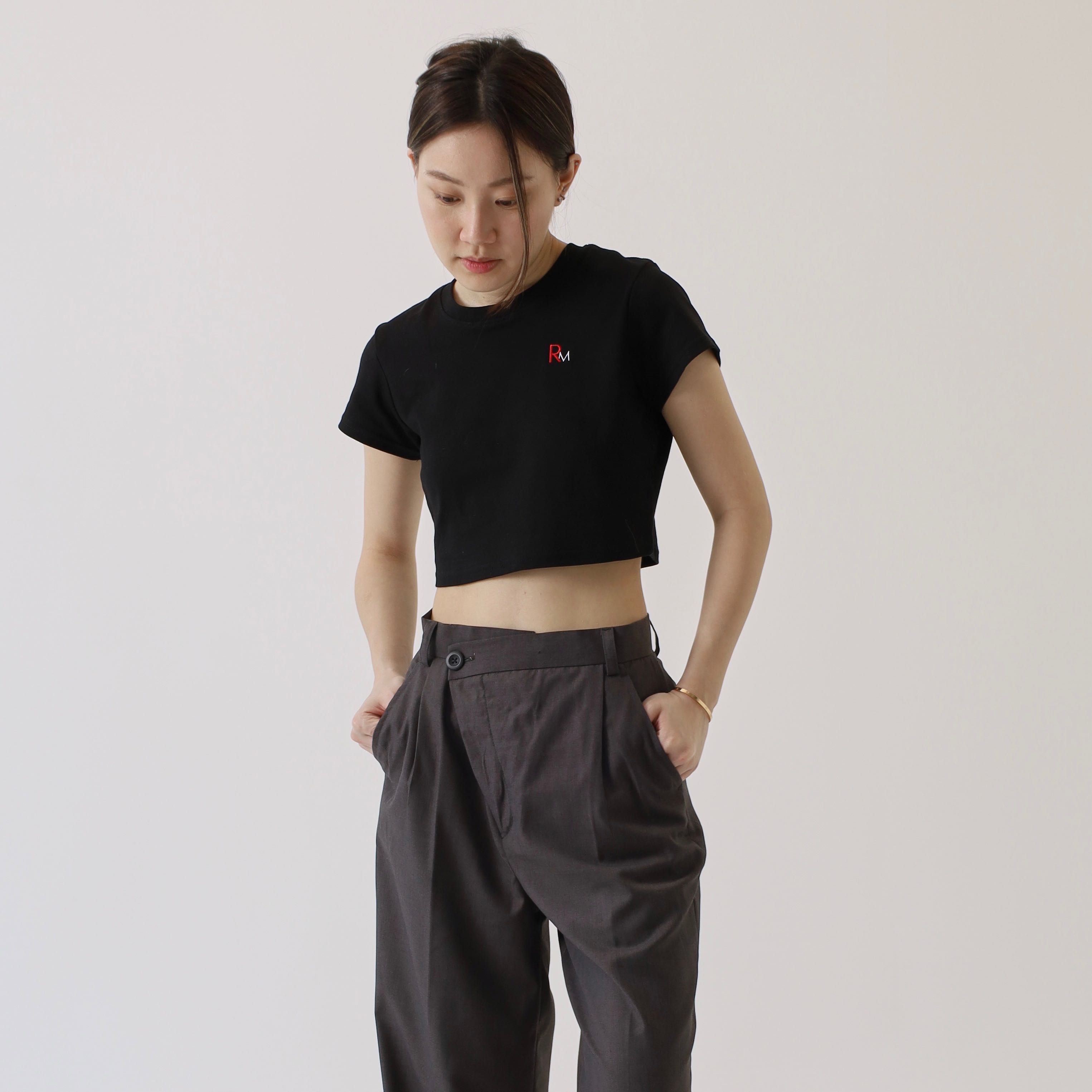 RUMON OFFICIAL- Basic Cropped Tee [PREORDER 14 DAYS]