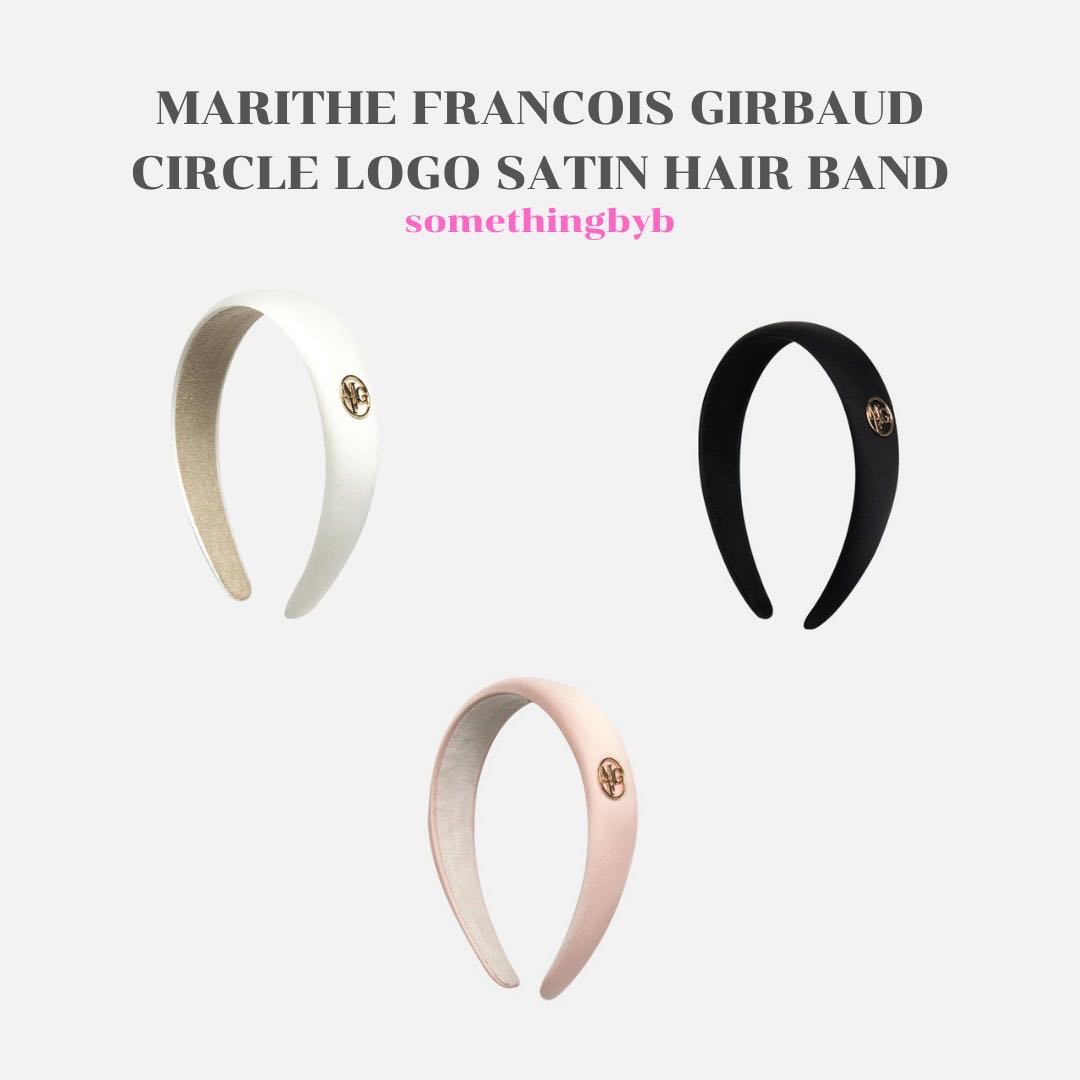 พร้อมส่ง  - ที่คาดผม Marithe Francois girbaud รุ่นผ้าซาติน