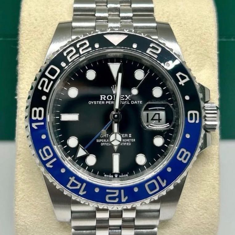 Rolex GMT Master ll ‘Batman’ Jubilee C+ M126710BLNR