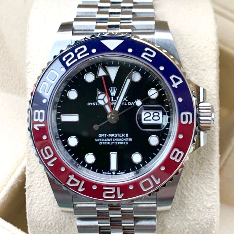 Rolex GMT Master ll ‘Pepsi’ Jubilee C+ M126710BLRO