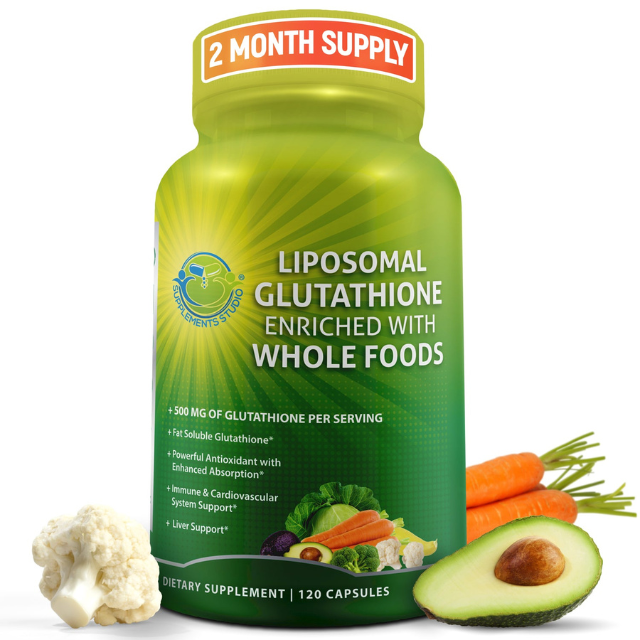 กลูตาไธโอนไลโปโซมอลสูตรเข้มข้น 500มก. (LIPOSOMAL GLUTATHIONE 500mg.)