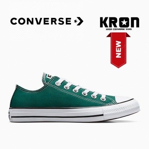 ￼Converse Ctas Seasonal Color Ox Green - A04548Cf3Gnxx - ผ้าใบสีเขียว ผู้ชาย ผู้หญิง