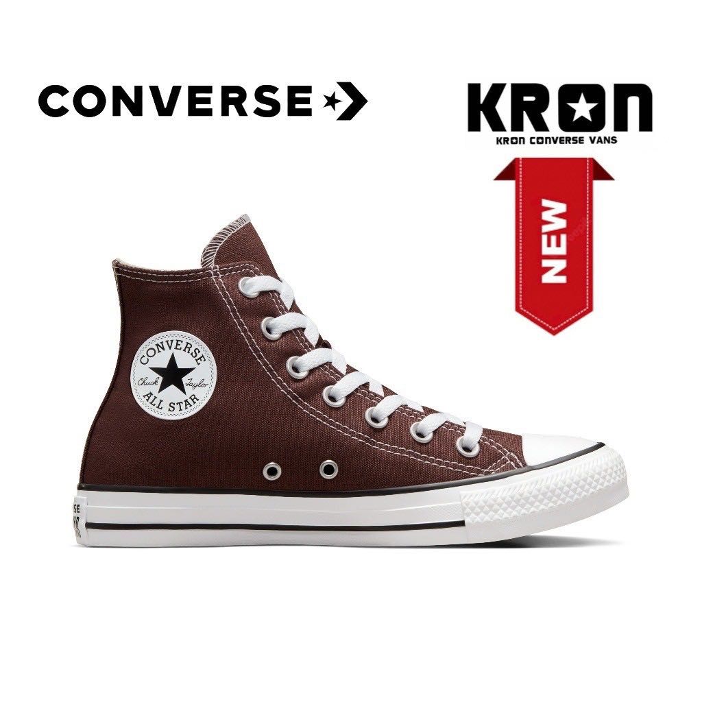 ￼Converse Ctas Seasonal Color Hi Brown - A04543Cf3Brxx - ผ้าใบสีน้ำตาล ผู้ชาย ผู้หญิง