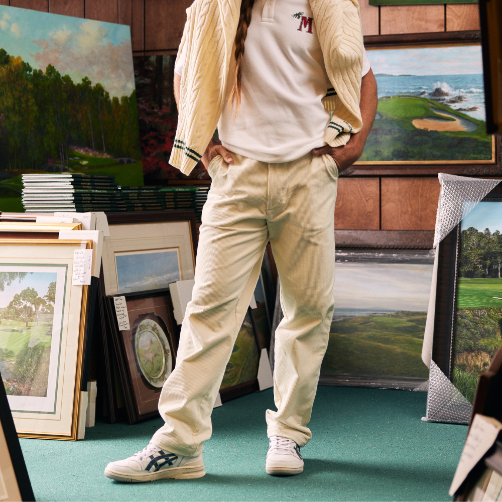 MALBON GOLF LINDEN CORDUROY PANT