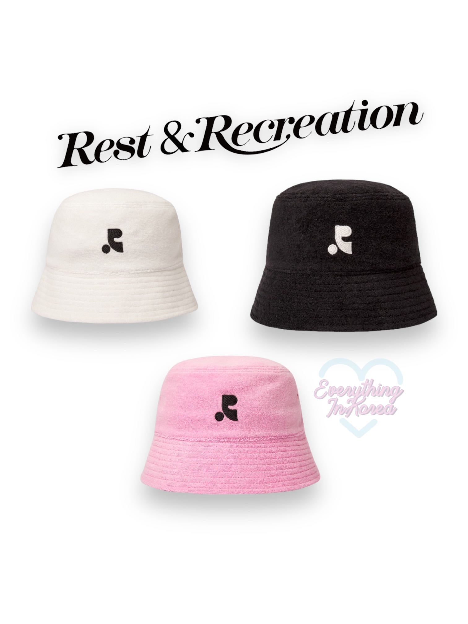 #พรีออเดอร์ RR LOGO TERRY BUCKET HAT