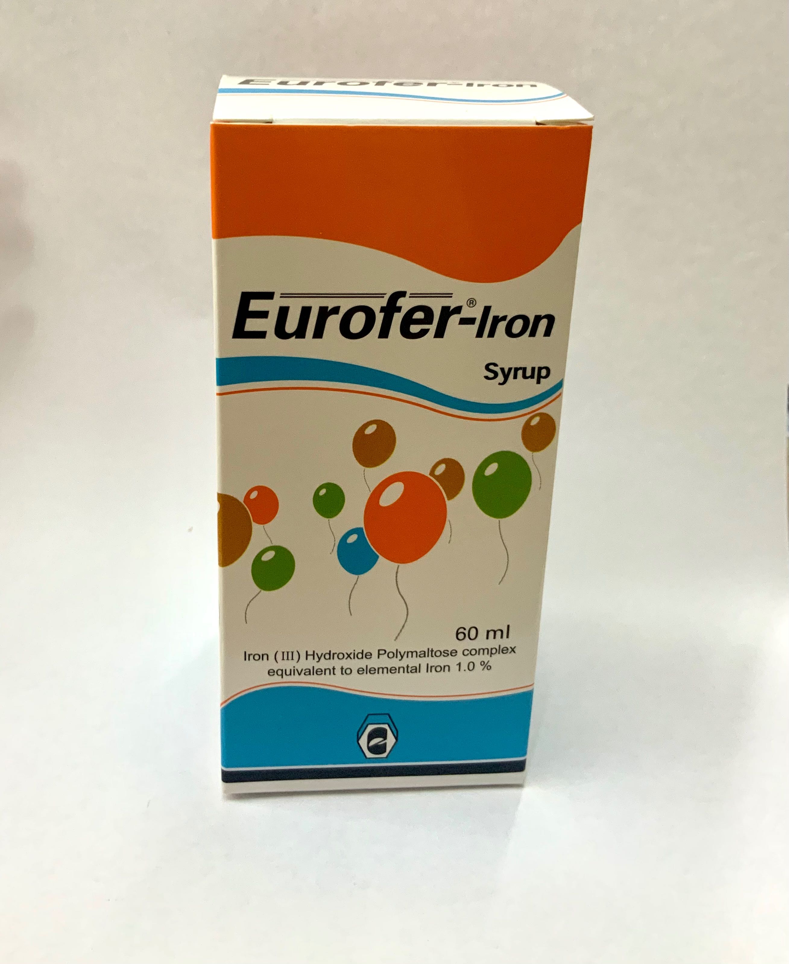 Eurofer-Iron Syrup วิตามินธาตุเหล็กสำหรับเด็ก 60mL/120mL