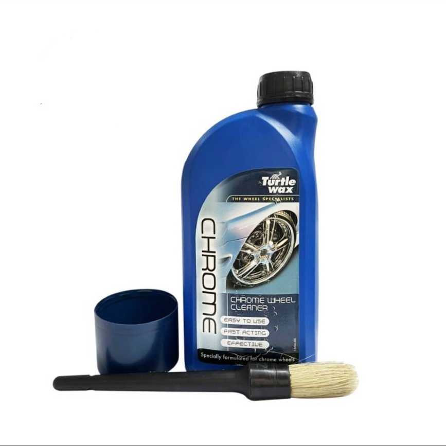 Turtle Wax Chrome Wheel Clean Kit 1 L. ผลิตภัณฑ์ทำความสะอาดวงล้อโครมและแม็กซ์TF5-454