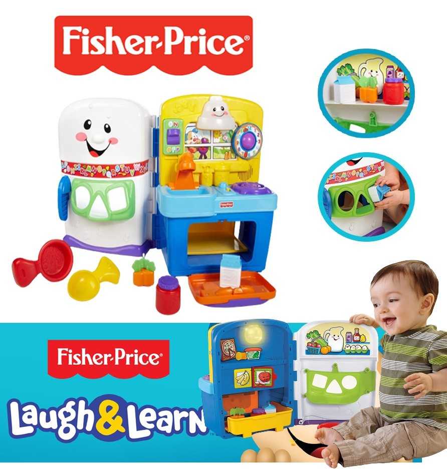 Best Seller 🇺🇸 Fisher-Price Laugh & Learn Grow-the-Fun Garden to Kitchen