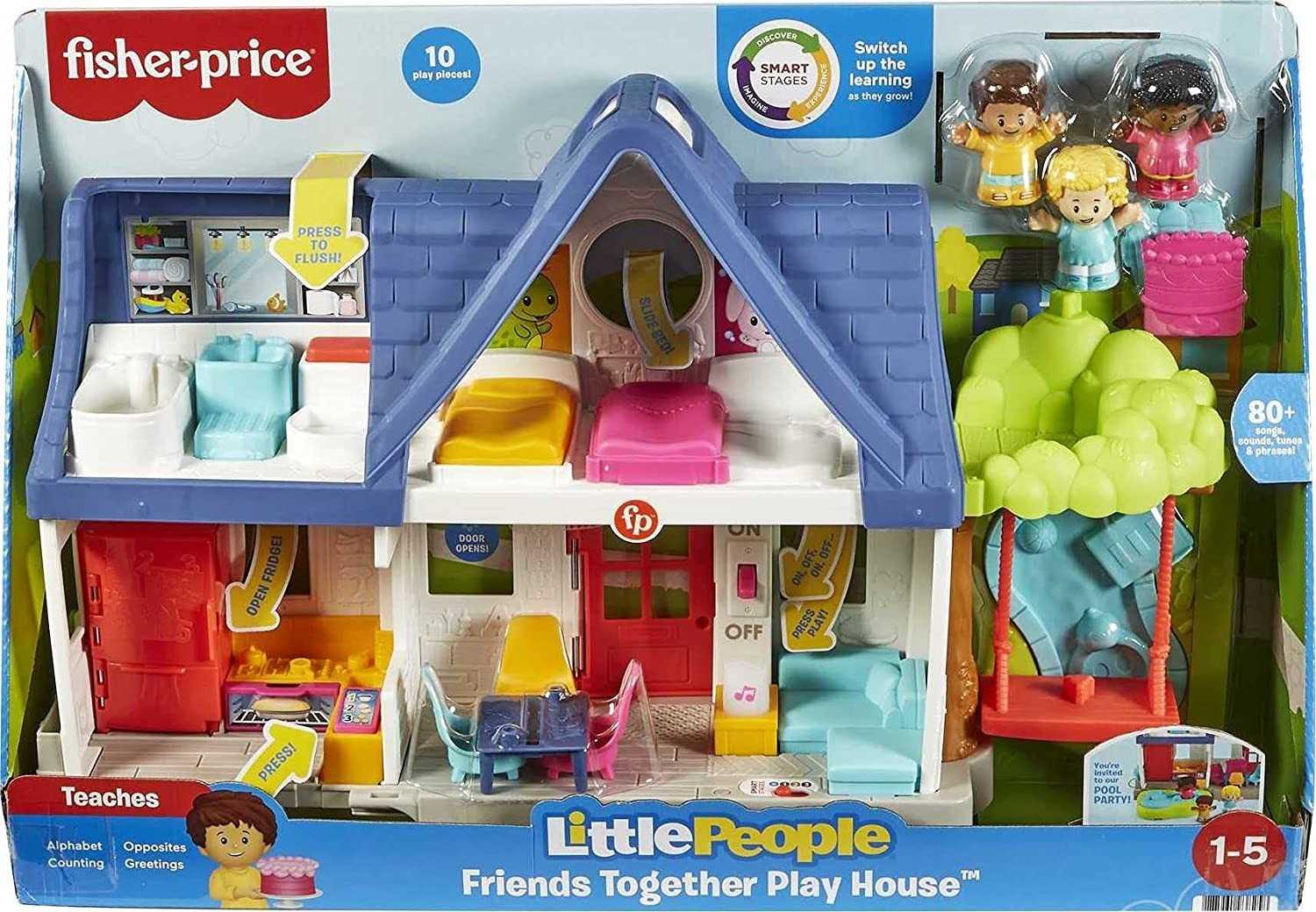 Best Seller 🇺🇸 Fisher-Price Little People Friends Together Play House