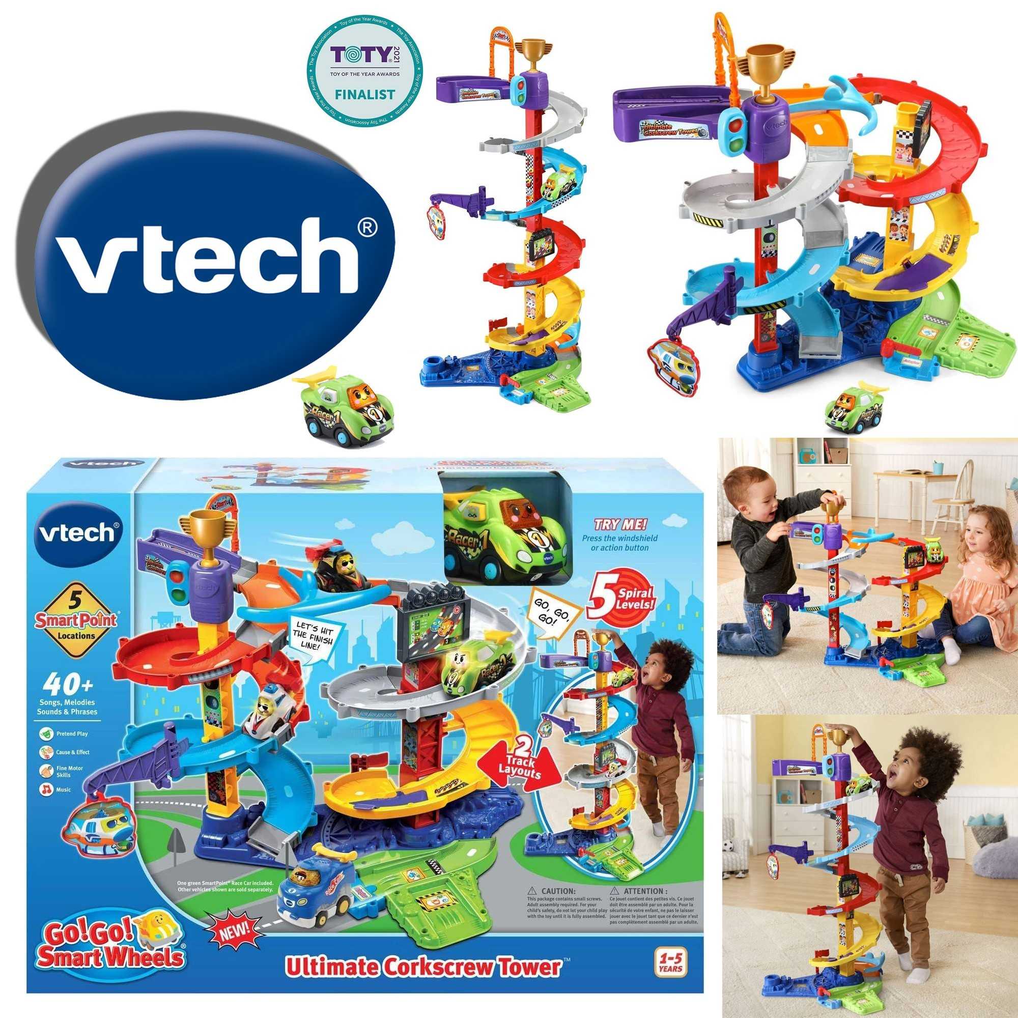 Best Seller VTech Go! Go! Smart Wheels Ultimate Corkscrew Tower