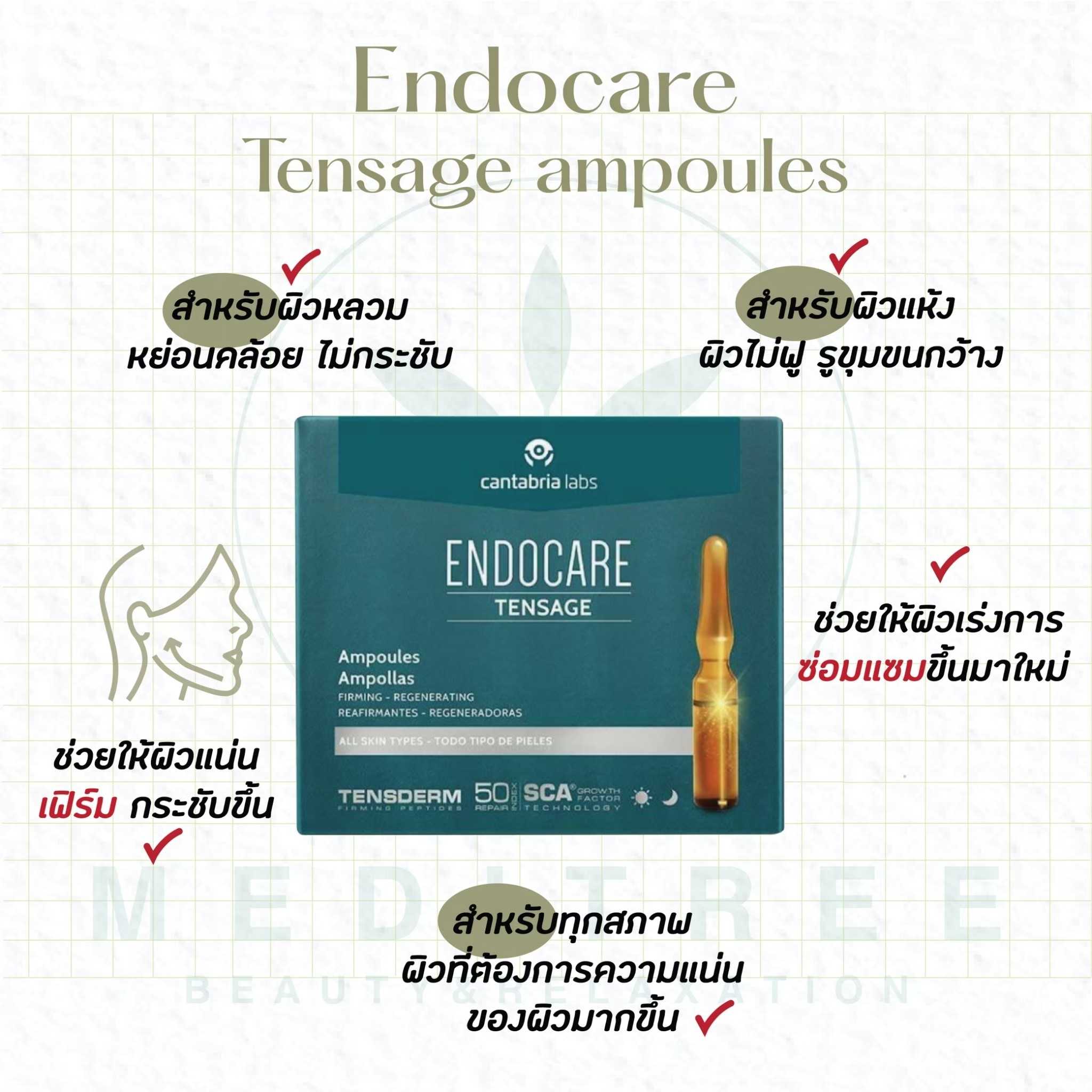 Endocare - Tensage ampoules SCA 50 (2mlx10amps)