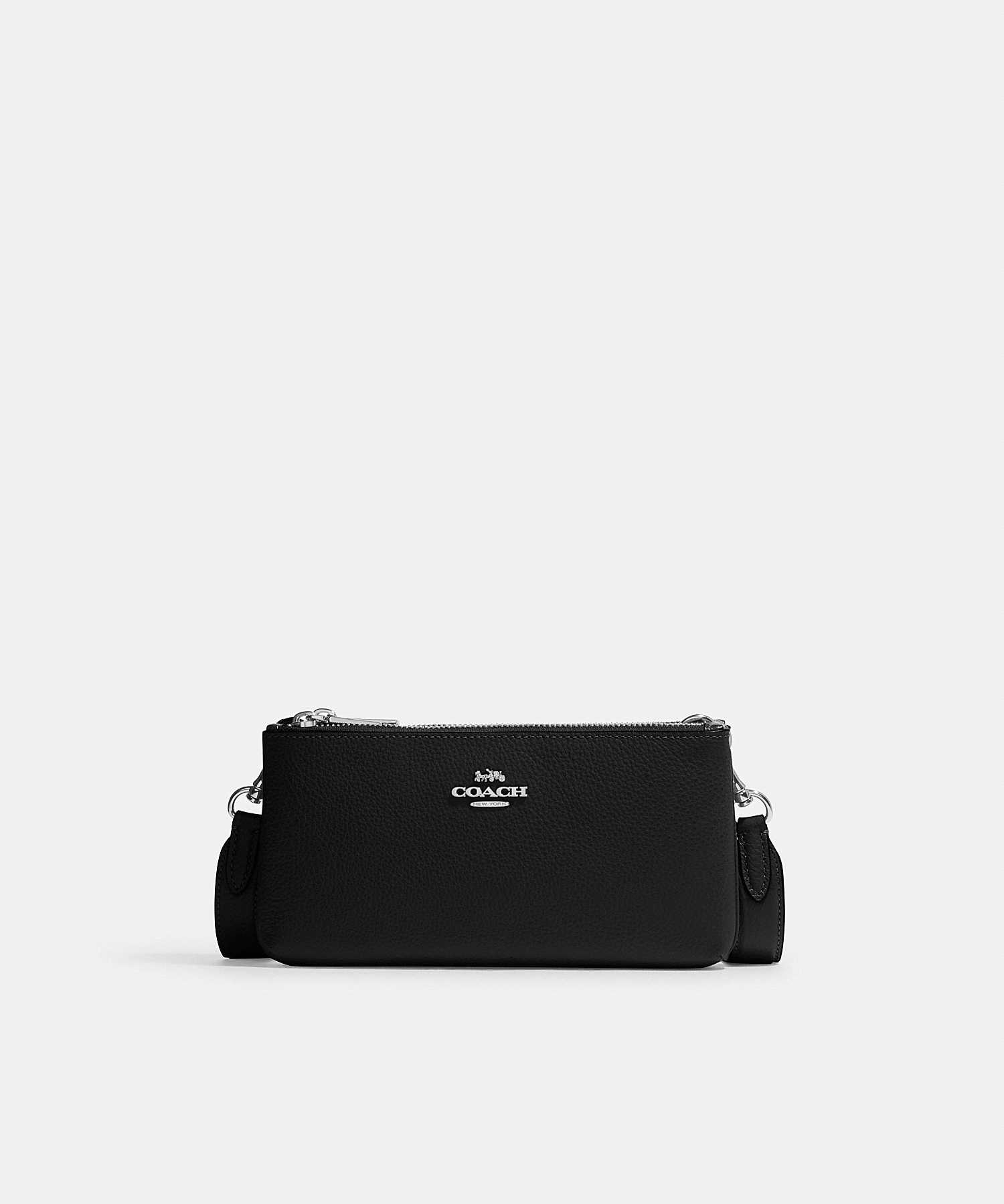 COACH DOUBLE ZIP CROSSBODY CJ789 SVDTV