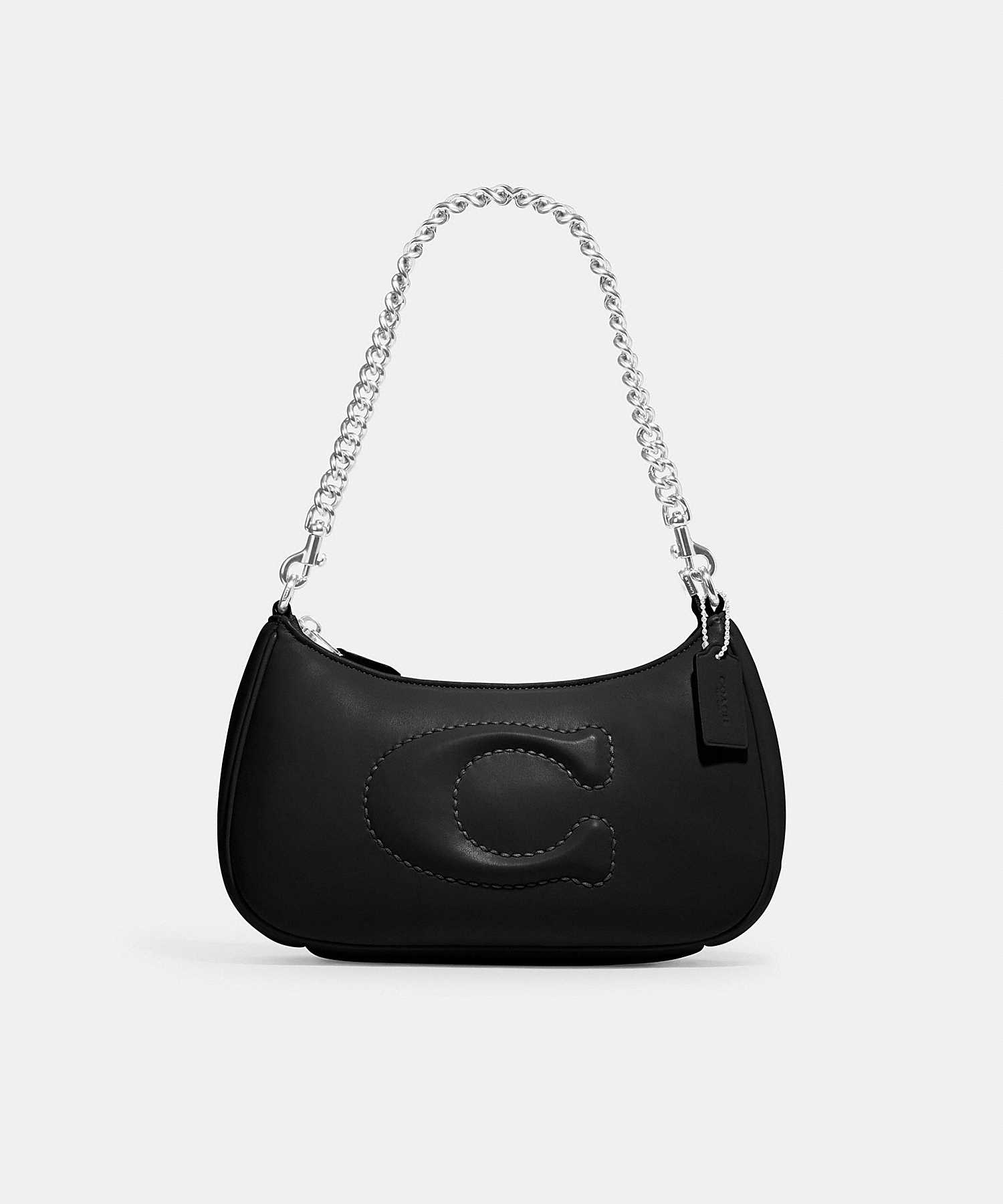 COACH TERI SHOULDER BAG WITH SIGNATURE QUILTING CJ608 SVDTV