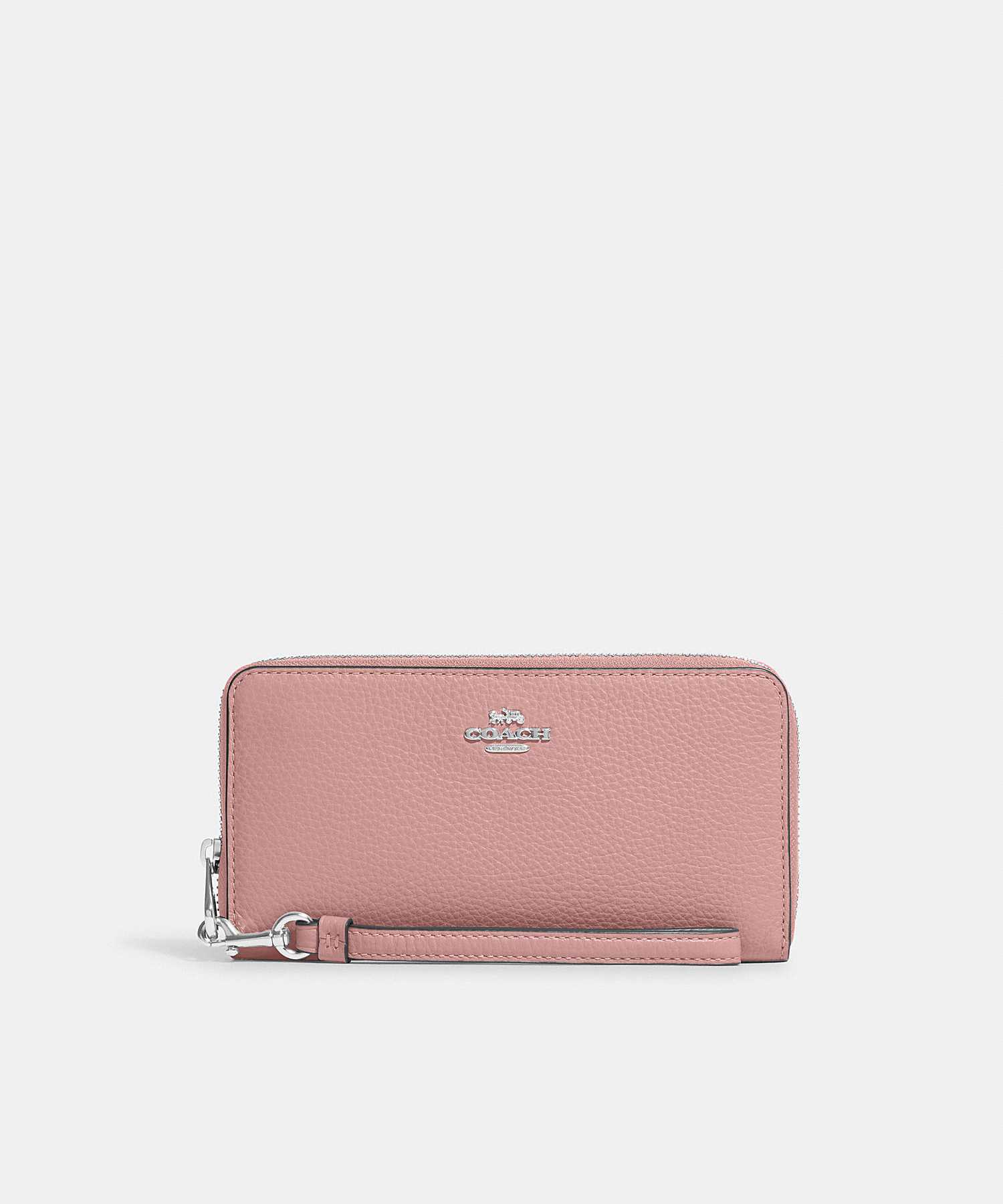 COACH LONG ZIP AROUND WALLET C4451 SV/LP