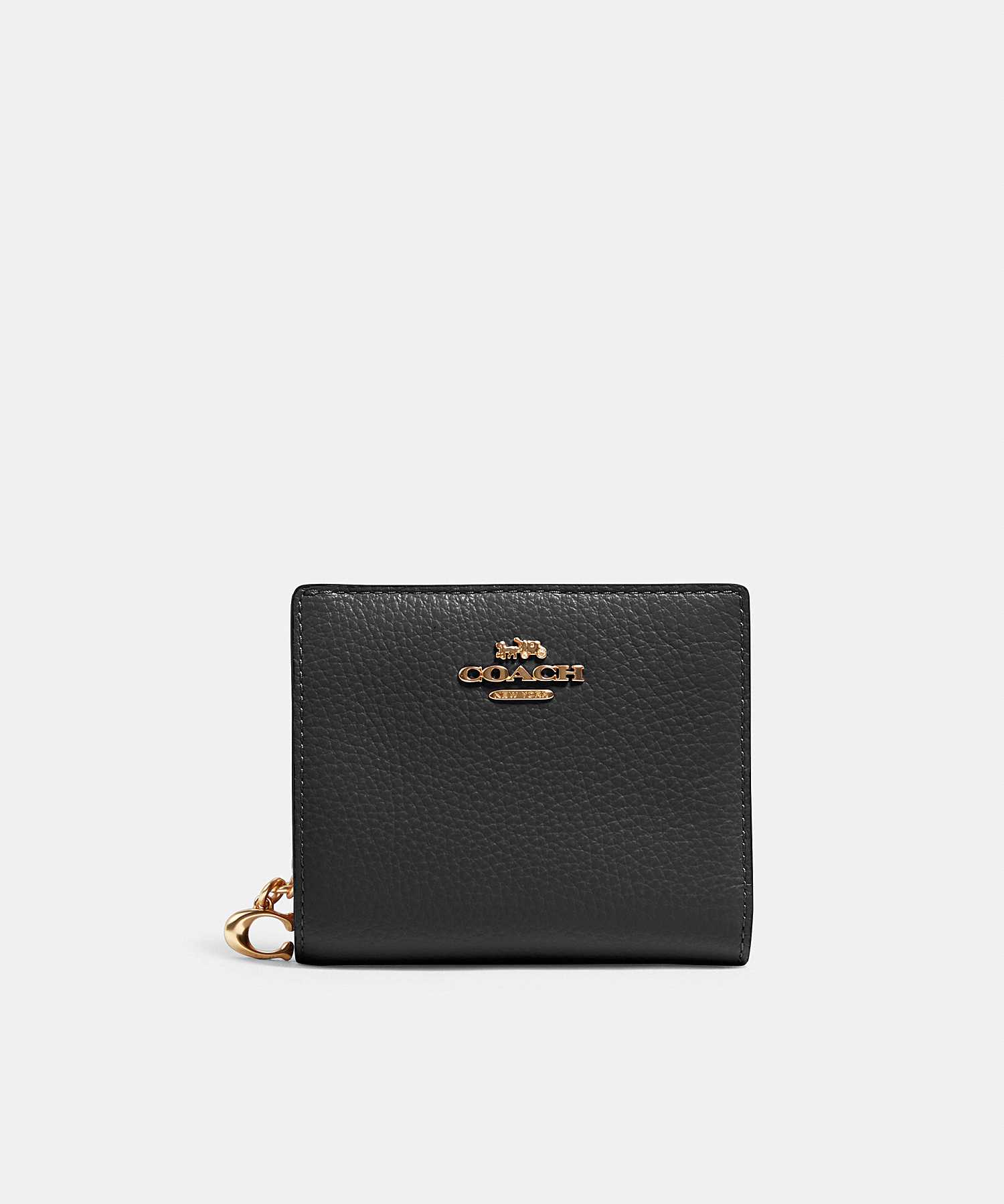 COACH SNAP WALLET C2862 IMBLK