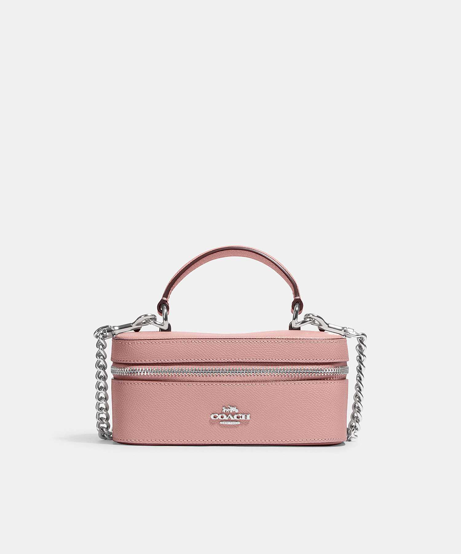 COACH TRAIN CASE CROSSBODY CJ520 SV/LP