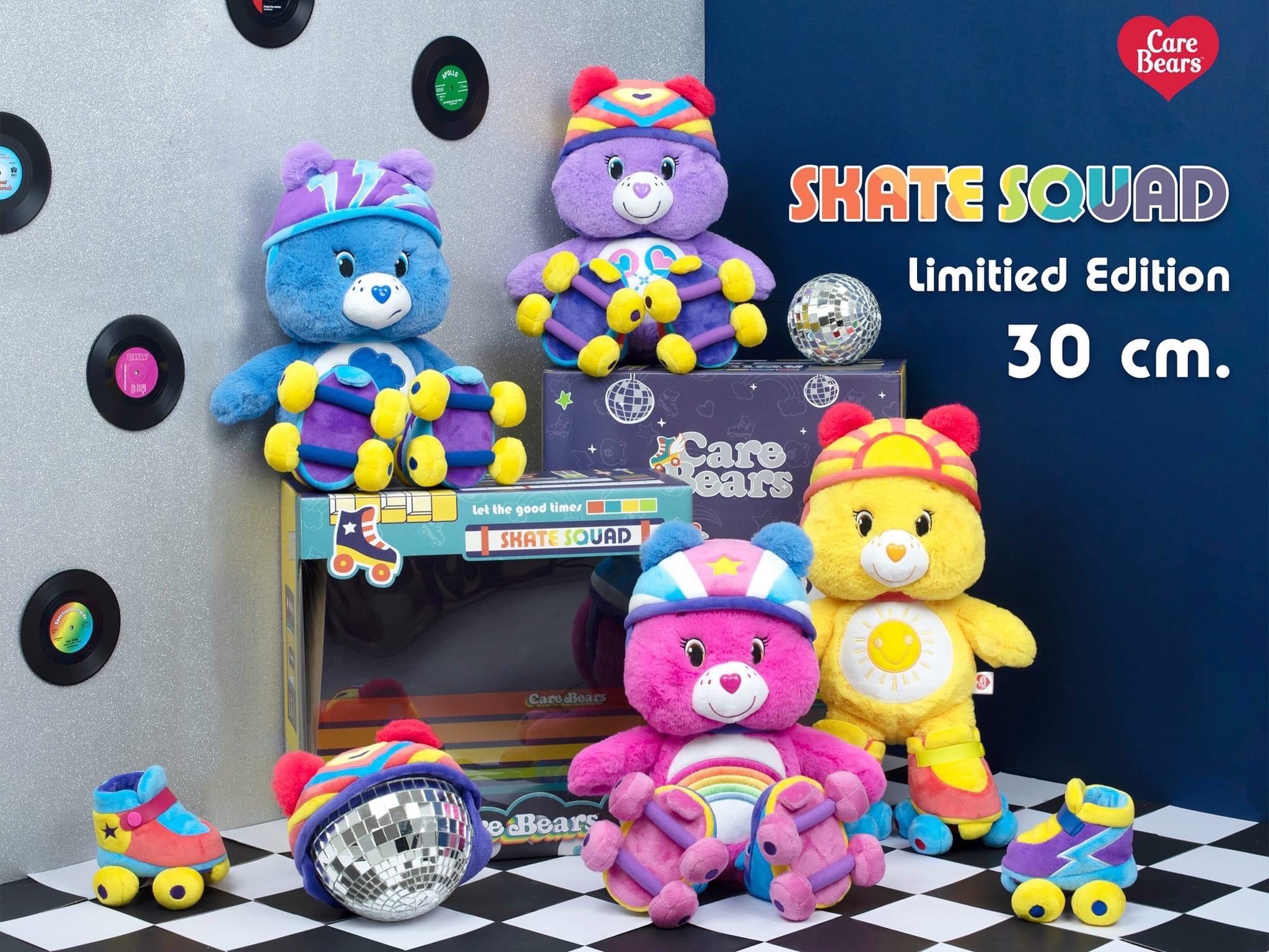 🧸 Carebears Skate Squad Limited Edition ✨🪩🛼