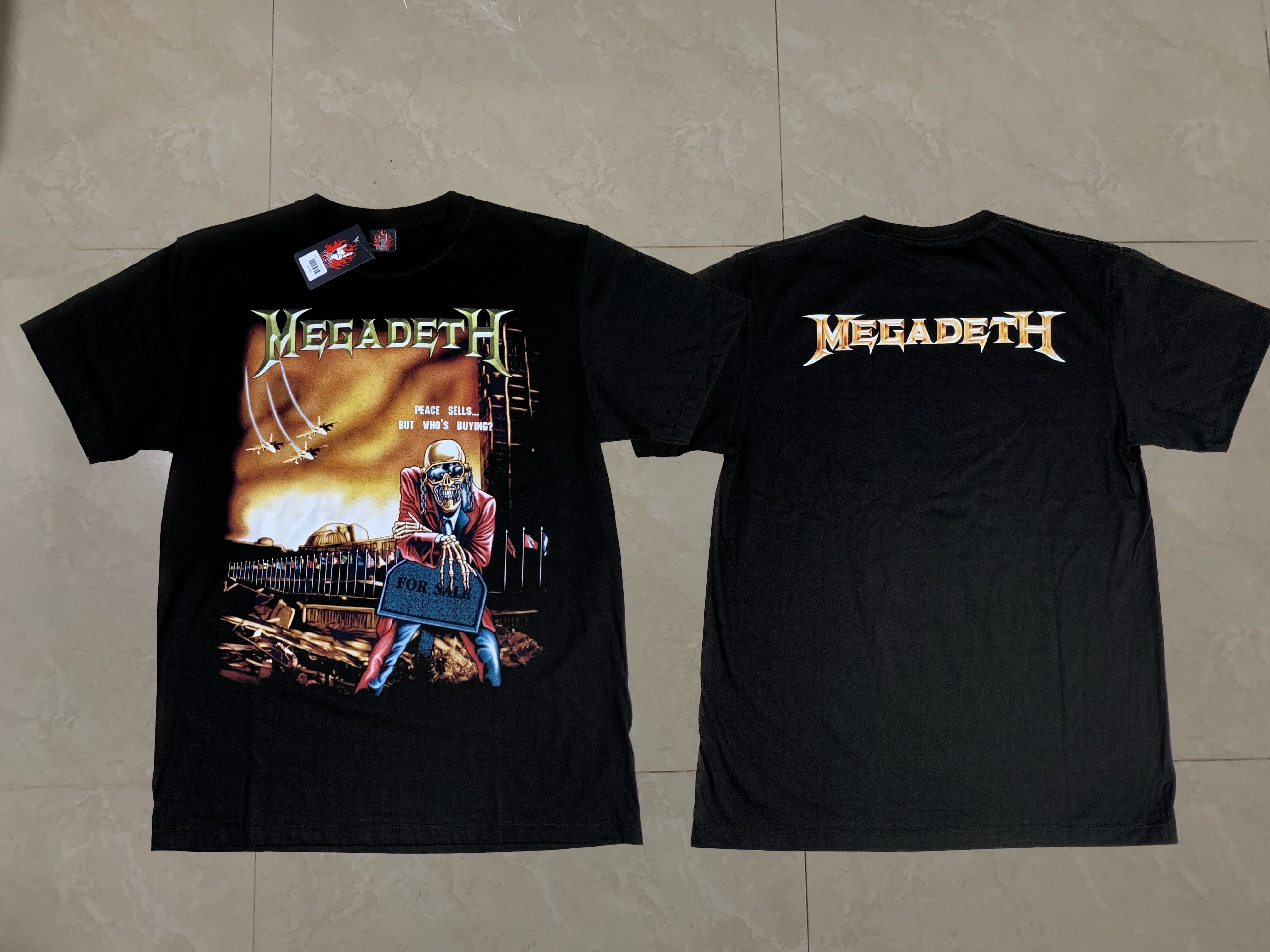 เสื้อวงวินเทจ Magadeth (Rock yeah)