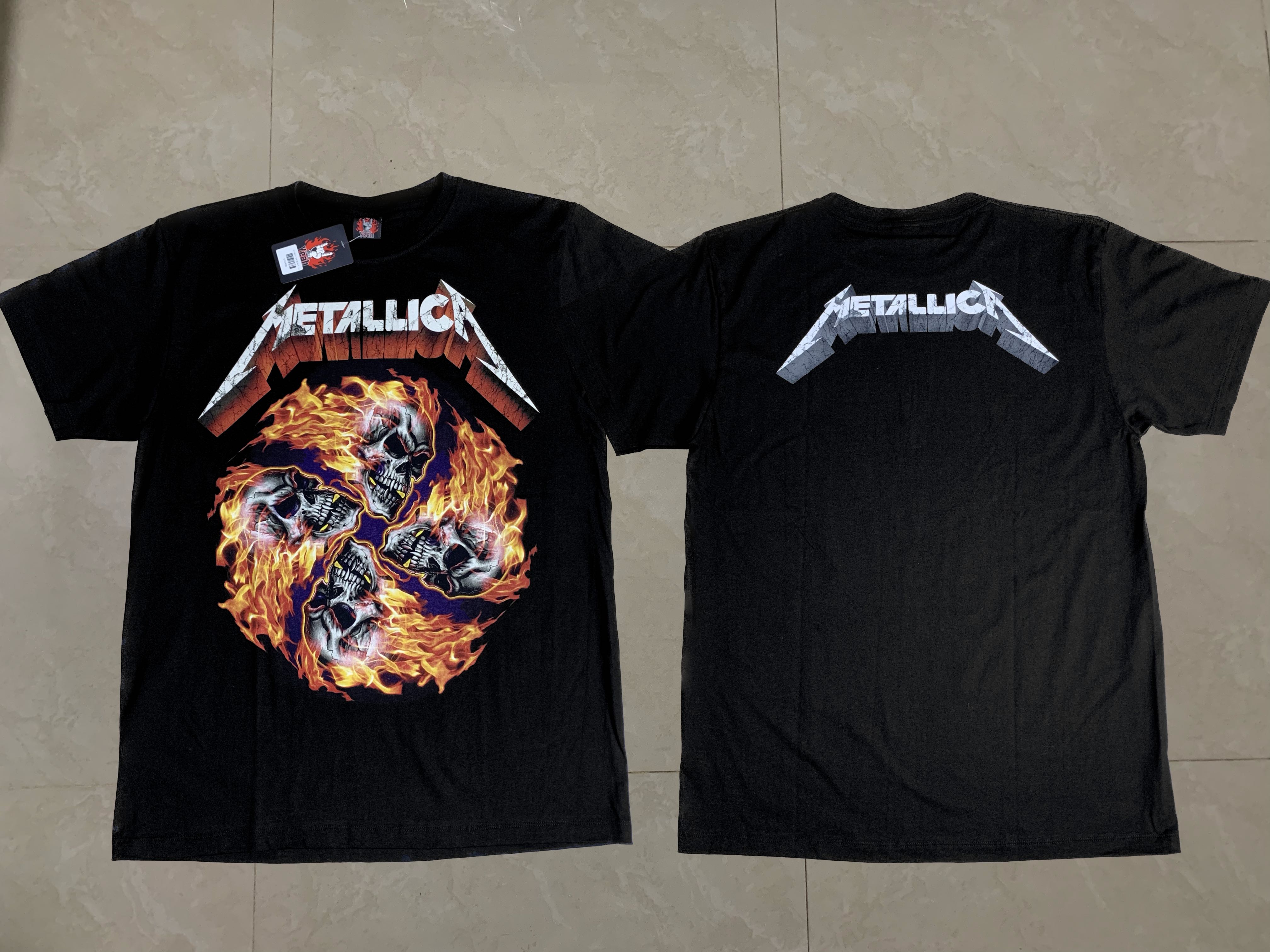 เสื้อวงวินเทจ Metallica (Rock yeah)