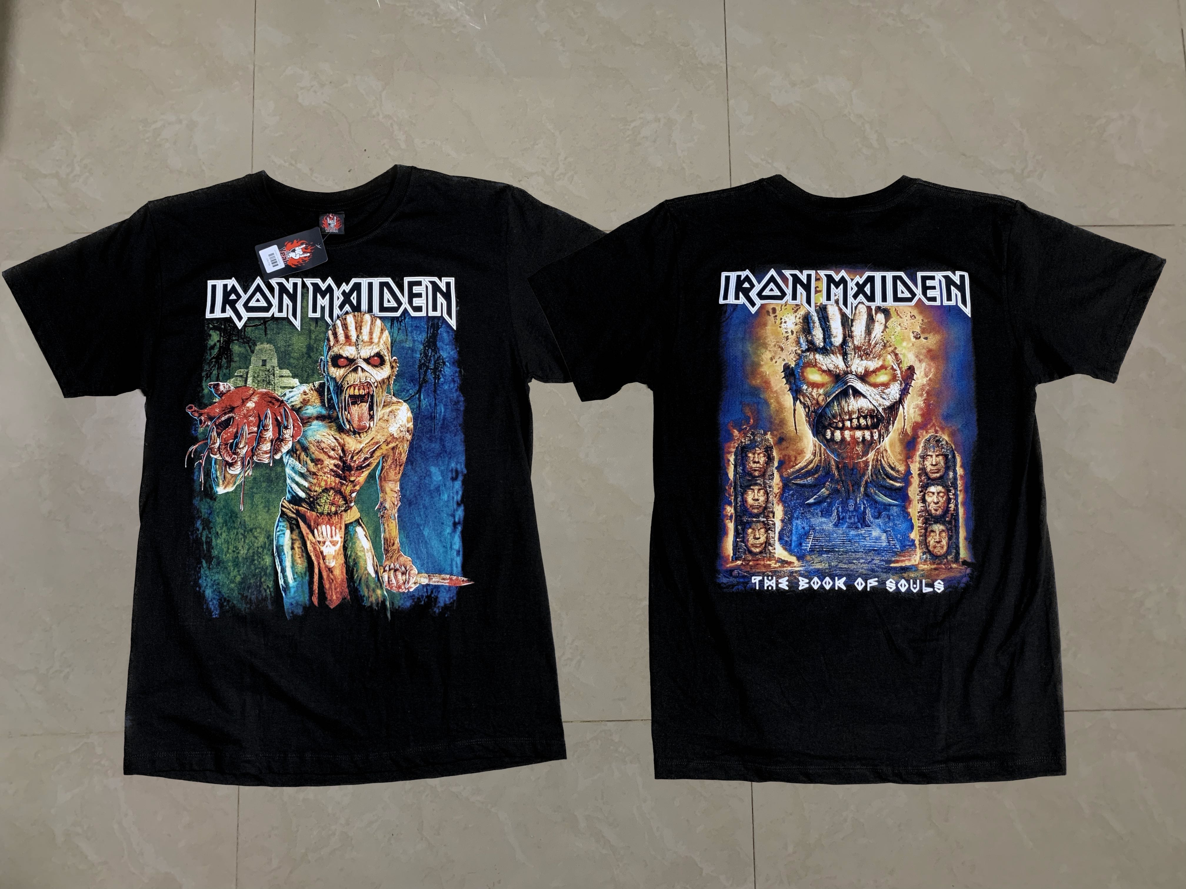 เสื้อวงวินเทจ Ironmaiden (Rcok yeah)