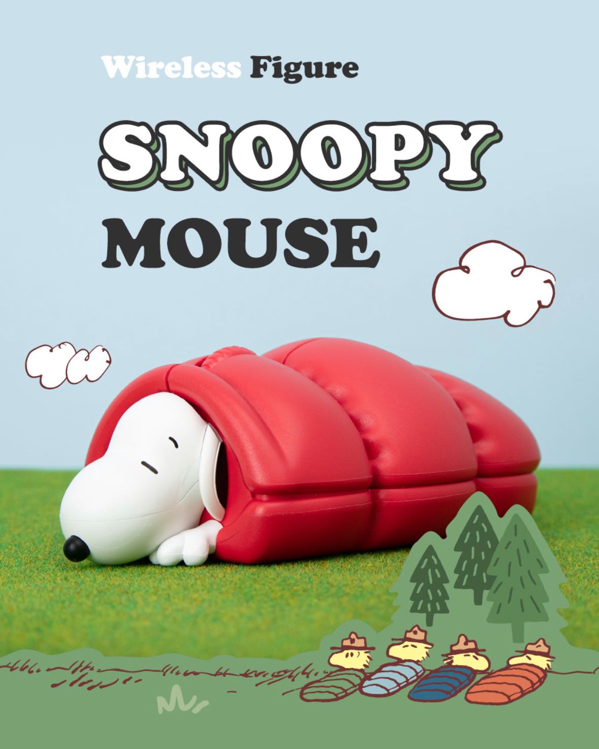 (พรีออเดอร์) Snoopy Winless Mouse  ลิขสิทธิ์แท้จากเกาหลี🇰🇷