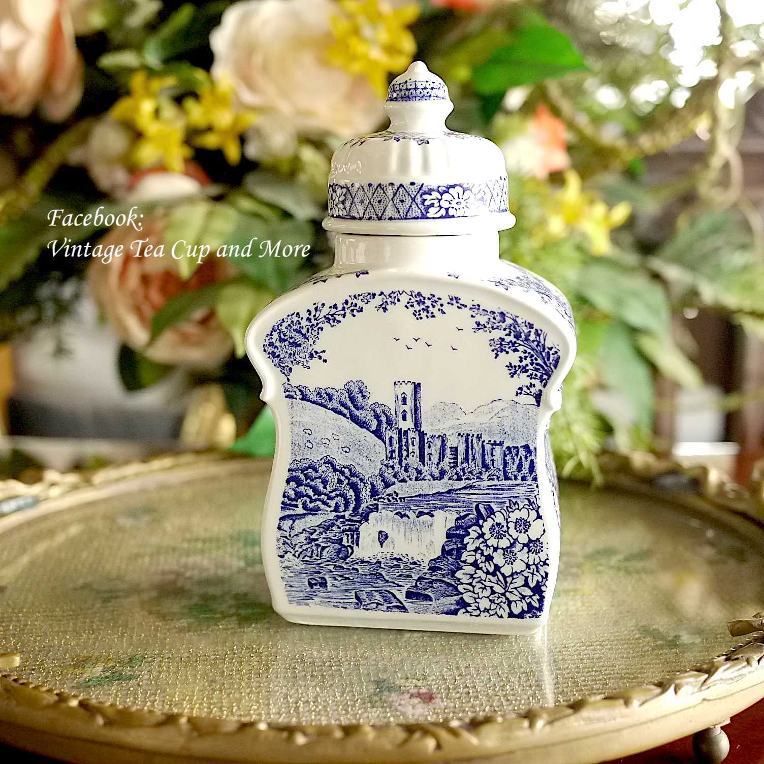 Sadler Tea Caddy The Afternoon Tea Collection