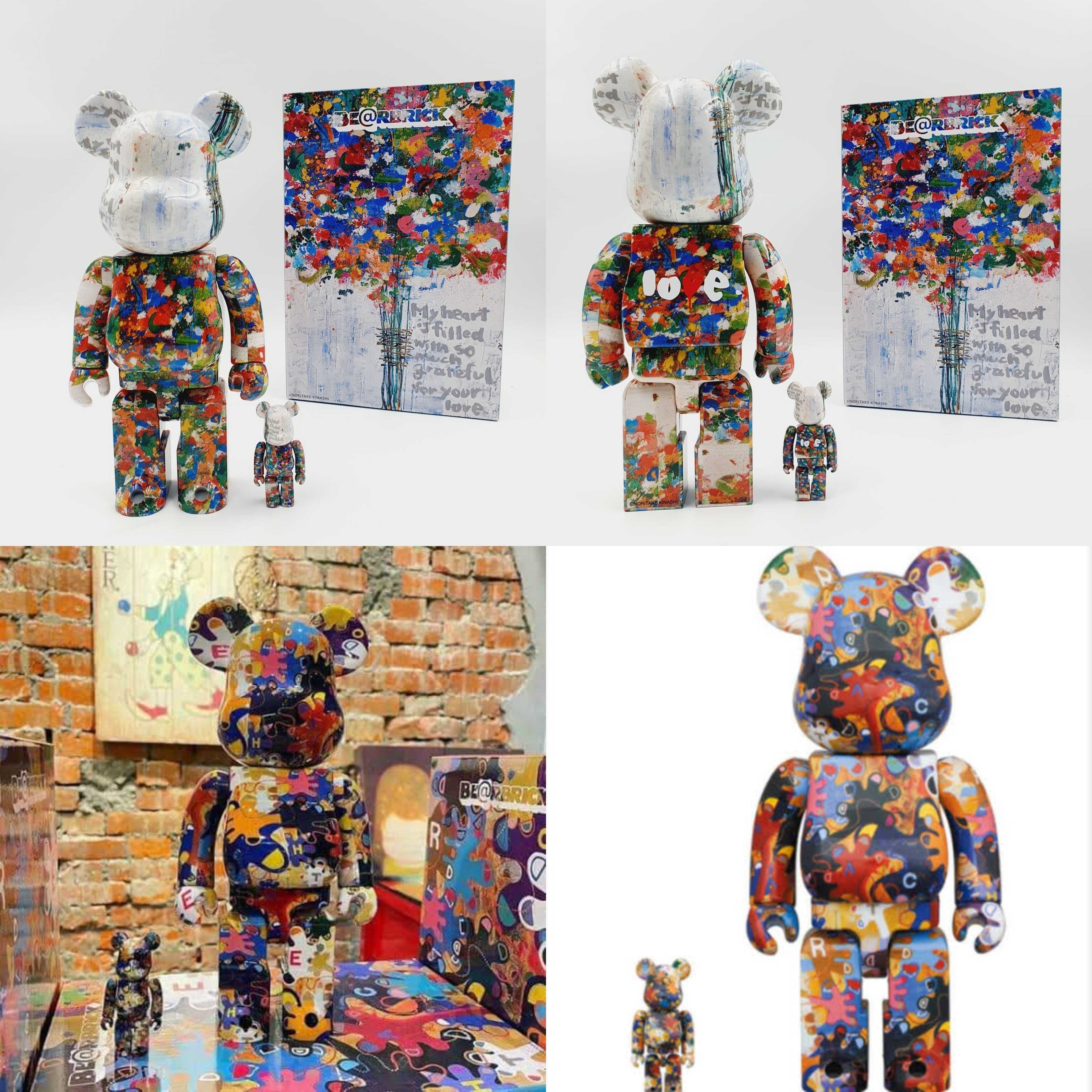 Be@rbrick Noritake # 1 & 2 100%+400%